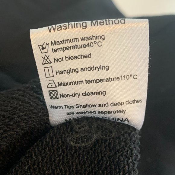 EUC Koko Super Women’s Black 1/2 Zip Pullover Cropped Sweatshirt Size M - Picture 5 of 13